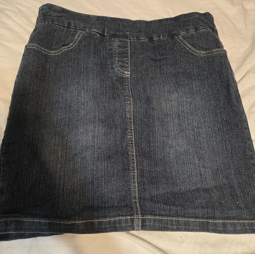 Revolution Blue Denim Skirt Size 8